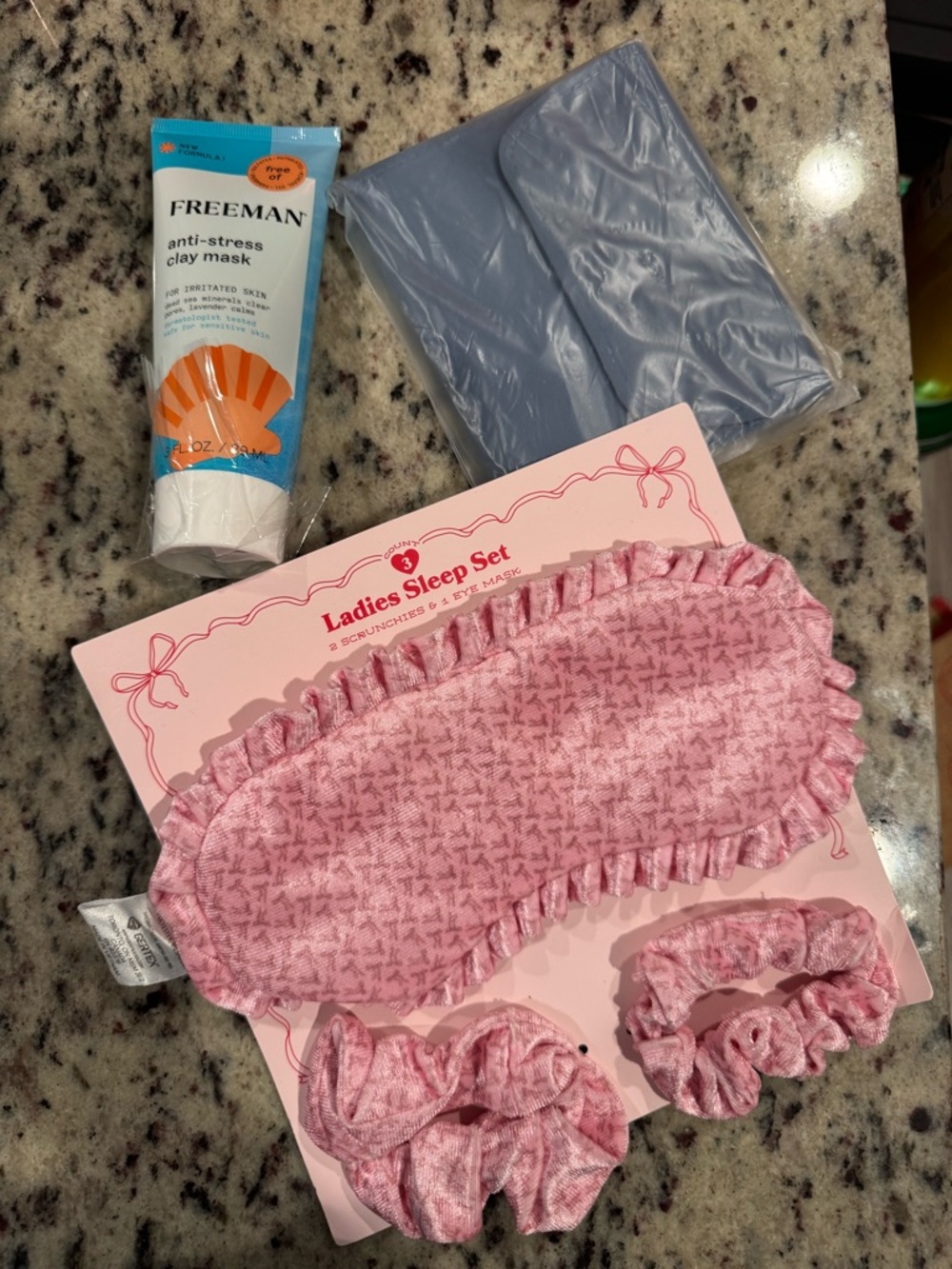 Beauty manicure facial bun bundle